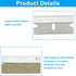ISDVBUY 50 Pack Durable Razor Blades, Flat Scraper Blades Industrial Blade, High Carbon Steel One Edge Razor Blade