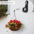 30 SELEWARE Q Hanger Hooks for Outdoor String Lights, Christmas Light Hooks with Screw, Indoor Outdoor Light Hooks