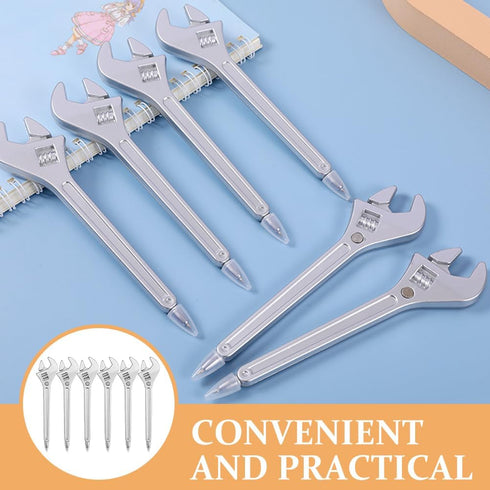 Students Ballpoint Pens, 30 Pcs Wrench Shaped Fountain Pen for Note Taking and Student Supplies