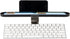 Mind Reader Over Keyboard Shelf, Desktop Organizer and Phone Holder, 13" L x 2" W x 3.5" H, Black