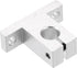 uxcell 4pcs SK10 Aluminum Linear Rod Rail Shaft Support for 10mm Diameter Shaft, Mounting Bracket for CNC