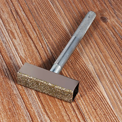Diamond Grinding Disc Heavy Duty Diamond Coated Head Wheel Dresser Bench Grinder Correct Dressing Tool with Secure Grip