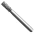 HAUTMEC Cylinder Tungsten Rotary File Carbide Burr, 1/4'' Shank for Woodworking, Drilling, Metal Carving