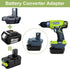 Makita 18V Lithium Battery Adapter for Ryobi 18V One+ Cordless Tool, Converts BL1860B, BL1850B, BL1840, BL1830B