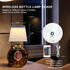 Dimmable(RGB 1pc) Wireless Bottle Lamp,Small Bedside Table Lamp,RGB LED Bottle Light with Remote White Gray