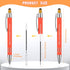 Jetec 10 Pcs Nurses Week Gifts Bulk Funny Nurse Ballpoint Pen with Stylus Tip for Nurses Appreciation Gifts Greeting Graduation Gifts Black Ink Women Men Medical Assistants Nursing Workers Office by Jetec