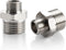 1/2 to 3/8 Reducer Faucet Adapter - Compression Brass Pipe Fitting for RV Kitchen Plumbing, 2 Pack