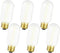 Leools E26 LED Bulb, 6W Equivalent 60 Watt Dimmable Daylight 4000K, Frosted Glass, Pack of 6