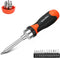 ValueMax 13-in-1 Multi-bit Ratcheting Screwdriver Set, Portable Multi-purpose Ratchet Screw-driver Tool