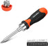 ValueMax 13-in-1 Multi-bit Ratcheting Screwdriver Set, Portable Multi-purpose Ratchet Screw-driver Tool