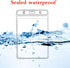Vertical ID Badge Holders, Waterproof Clear Plastic Holder for RFID/Proximity/Swipe Cards or Credit Cards (6Pcs,