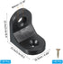 0.92x0.92x0.65, 20 Pack PATIKIL Plastic Corner Braces L-Shape Bracket Right Angle Board Holder Shelf Support