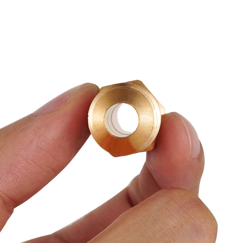 3/8" Male Flare x 3/8" Male Flare Connector Gas Adapter Union Brass Tube Coupler Pipe Fitting (2PCS)