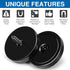 110 lb+ Pack 6 LOVIMAG Magnets with Holes, Waterproof Strong Neodymium Cup Disc Magnets with Screws for Wall Mounting
