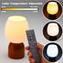 Modern LED Table Lamp - RGB Color Changing Desk Light with Remote