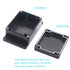 Zulkit Junction Box, ABS Plastic Dustproof Waterproof IP65 Universal Electrical Boxes, 4.5 x 3.5 x 2.2 Inch (Pack of 1)