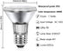 PAR20 7W LED Range Hood Light,E26 120V Dimmable Warm White 595lm, Waterproof IP65, Replacement 50W Halogen Cup. Spot Bulbs for Kitchen Appliances, Track Lighting, Outdoor Landscaping 2 Pack by LPSAFP