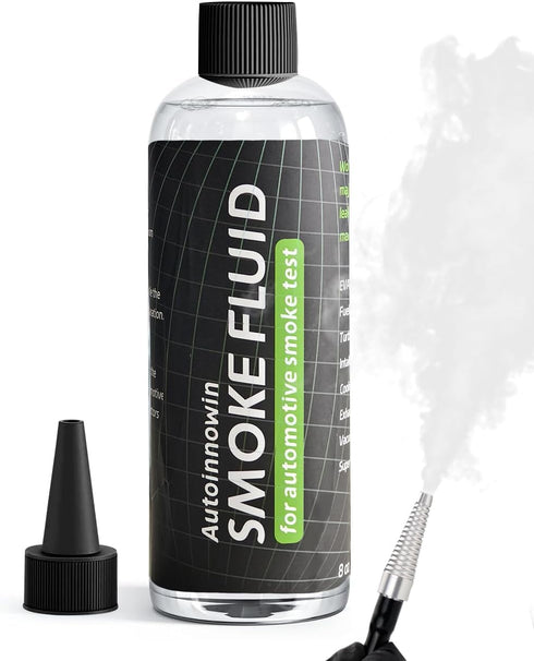 Autoinnowin Smoke Fluid Solution - 8oz Automotive Smoke Machine Liquid for Evap Vacuum