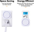 4 Packs Dimmable Warm Night Lights Plug into Wall, Night Light with Dust to Dawn Sensor, Automatically Turn on and Off