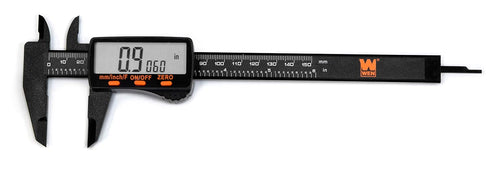 WEN 10761 Electronic 6.1-Inch Digital Caliper, LCD Readout with Storage Case