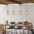 TWINKVILLA Bulb, Porch-2Pack Battery Operated Hanging Pendant Lantern Lights, Outdoor Chandelier Light with Warm White