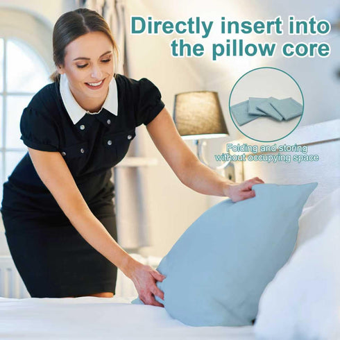 UrbanRoots Covers(Pack 100),Bulk 21 30Length Disposable Pillow Case of Pillow Cases for Medical Hospital Travel,Paper