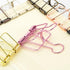 Hollow Out Paper Binder Clip - Invoice Bill Clip - Office Supplies Pack of 10 (M, Bronze)