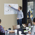 Peel and Stick White Board - 24"x36" Dry Erase Board with Stain Proof Surface and Restickable Adhesive