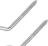 Large Screw Hooks - 4 Inches Heavy Duty Ceiling Hooks for Indoor and Outdoor Hanging Plants, 10 Pieces