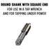 #5-36 UNS High Speed Steel Plug Tap, Drill America (Pack of 1)
