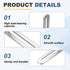 8 1.9"x0.7"x1.9", 90 uxcell Pcs Adjustable Right Angle Brackets, Slotted L-Shape Corner Bracket Degree Steel l Bracket
