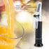 Brewing Refractometer, Brix Meter, Digital Brix Refractometer, Honey Refractometer for Wine Making, Homebrew Kit (0~10%)