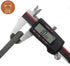 7FT 10mm (3/8") BV Heavy-Duty Security Cable Lock with Loops Extra Thick Braided Steel, Cut-Resistant & Weatherproof