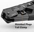 Yankok Modular Crimper for CAT5 CAT6 CAT7, Shielded and Unshielded RJ45 RJ12 RJ11 Network Connectors Ethernet Crimp