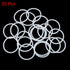 X AUTOHAUX Silicone O-Rings, 45mm OD 38.8mm ID 3.1mm Width VMQ Seal Gasket for Compressor Valves Pipe Repair, White, Pack of 20