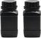 Othmro 2Pcs 8.5oz Plastic Lab Chemical Reagent Bottles 250ml Wide Mouth Round Storage Containers with Cap for Food