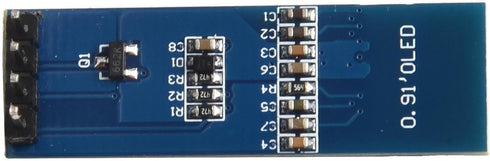 CYRENT 0 91 inch For OLED module 128x32 resolution with IIC communication, works