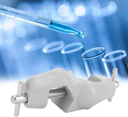 Flask Clamp Tripod Clamp Mount, Cross Clip, Pipe Clamp for Laboratory Experiments