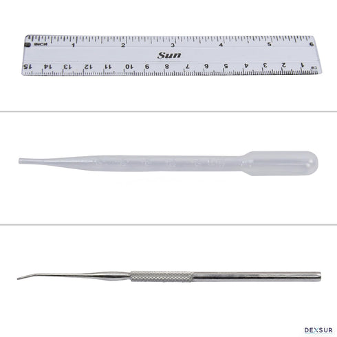 Dissection Kit for Biology Lab & Anatomy, Stainless Steel Scalpel Knife Set for Medical & Veterinary Students,