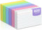 600 Count Colored Index Cards 3 x 5 Inch Ruled Index Cards,