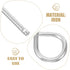 SUPVOX 10pcs Lock Pins, Durable Iron Pull Pin Replacement for Fire Safety Equipment, Essential Accessory for Office and