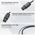 35 PS4 Optical Audio Cable feet, Digital Audio Optical Cable Ultra-Thin Cord, Toslink SPDIF Fiber Optic Cable