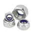 Generic 30Pcs M8 Lock Nuts, 304 Stainless Steel Nylon Insert Locknuts, Vibration &