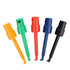 20Pcs Test Hooks Clips Multimeter, Colorful Test Grabber Probe, Large Spring Hook Clip for Electronic Testing