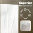 Dry Erase Sticky Note Pads 5x7" | 12pcs Reusable White Board Stickers for Office, School Supplies