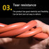 AXYGENYU 1pc 5m (16.4ft) Winemaking(5mm*7mm) Flexible Food Grade Silicone Tubing - Red Gas Hose for Pump Transfer, Home