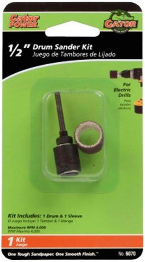 ALI INDUSTRIES 6070 Drum Sander Kit, 0.5" x 0.5", No Color by Ali Industries