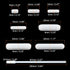 MECCANIXITY 1 Set Magnetic Stirrer Mixer Stir Bar Set,7 Sizes Cylinder Shape Stirrer,Straight Retriever Coating Magnet for Laboratory, White
