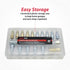 Milton EXELAIR EX0320MKIT - Air Coupler and Plug Accessory Kit, 20-Piece, 1/4" M-Style Steel/Brass