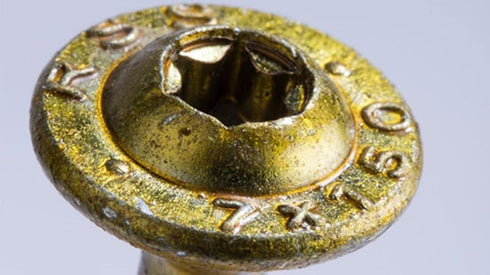 GRK Fasteners-114083 RSS14112HP RSS HandyPak 1-1/2-Inch Structural, 50 Screws per Package, 1/4" x 1-1/2", Gold